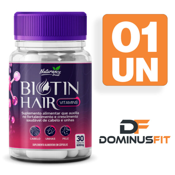 Biotin Hair - Cabelo, Pele e Unha
